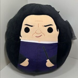 Squishmallows 10" Severus Snape Harry Potter Plush NEW Soft Wizard Toy Gift